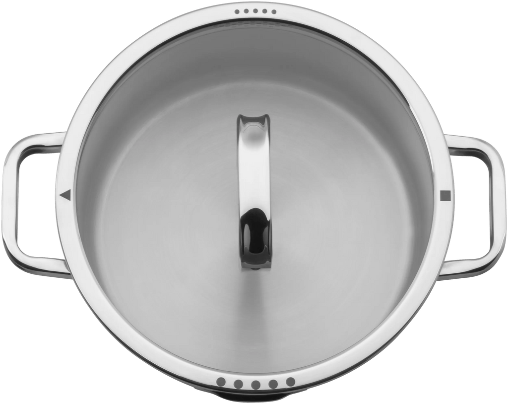 Function 4 Advanced glasslokk Ø16 cm med silfunksjon nærbilde av glass
