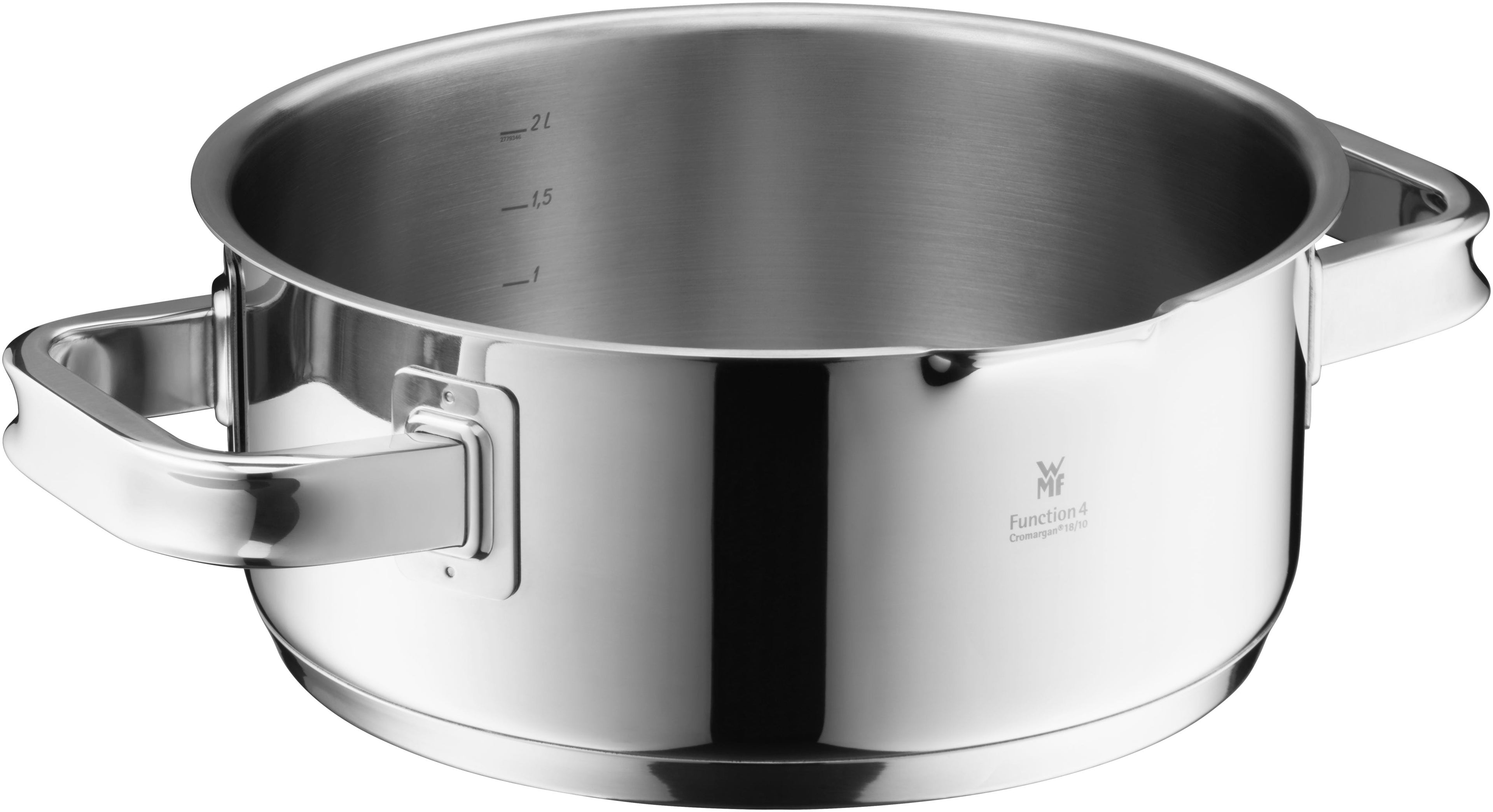 Function 4 Advanced grytesett 4-delt rustfritt stål induksjon - WMF gryter i bruk