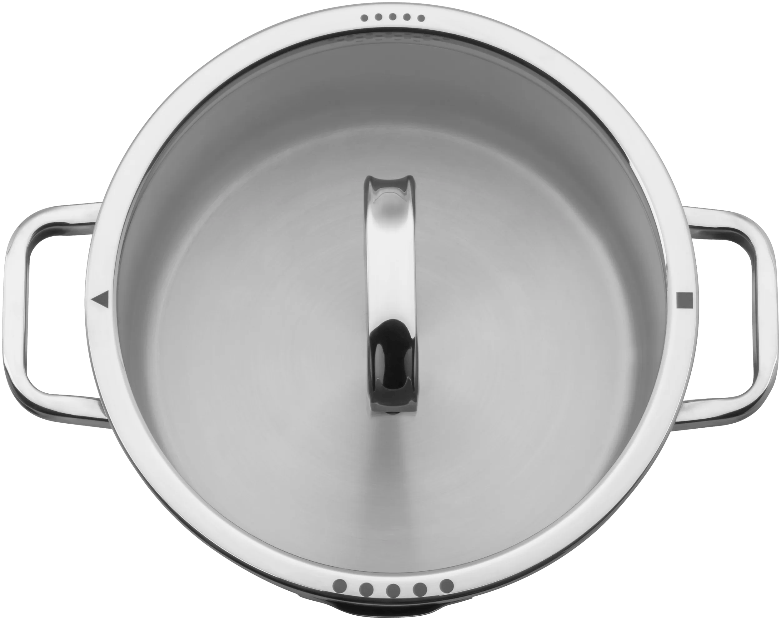Function 4 Advanced grytesett 4-delt rustfritt stål induksjon - WMF måleskala innside