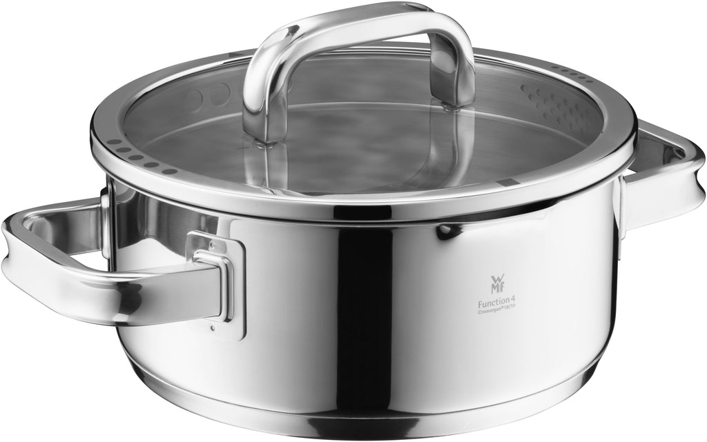 Function 4 Advanced grytesett 5-delt rustfritt stål induksjon - WMF sett montert