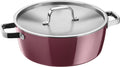Fusiontec Aromatic gryte med lokk 28 cm 5,9 L Rose Quartz forfra