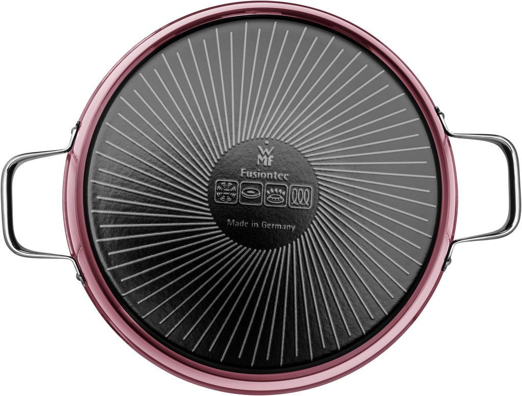 Fusiontec Aromatic gryte med lokk 28 cm 5,9 L Rose Quartz bakside