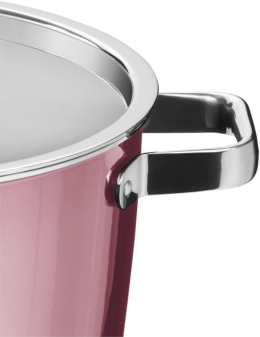 Fusiontec Aromatic kjele 24 cm Rose Quartz med lokk side