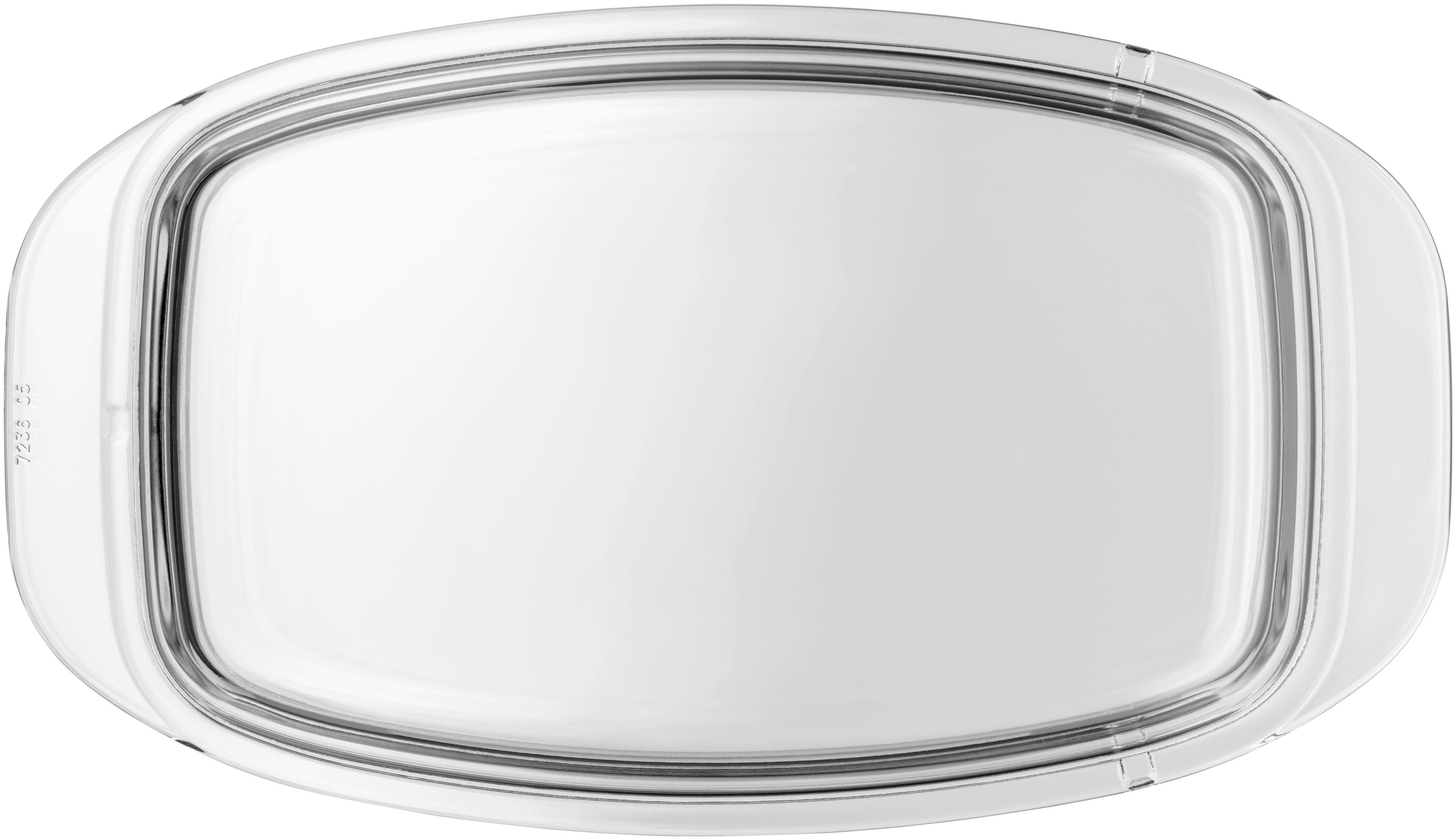 Fusiontec glasslokk for rektangulær langpanne - WMF montert på langpanne