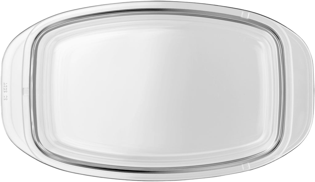 Fusiontec glasslokk for rektangulær langpanne - WMF nærbilde av håndtak