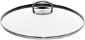Fusiontec glasslokk til wok 36 cm - WMF forfra