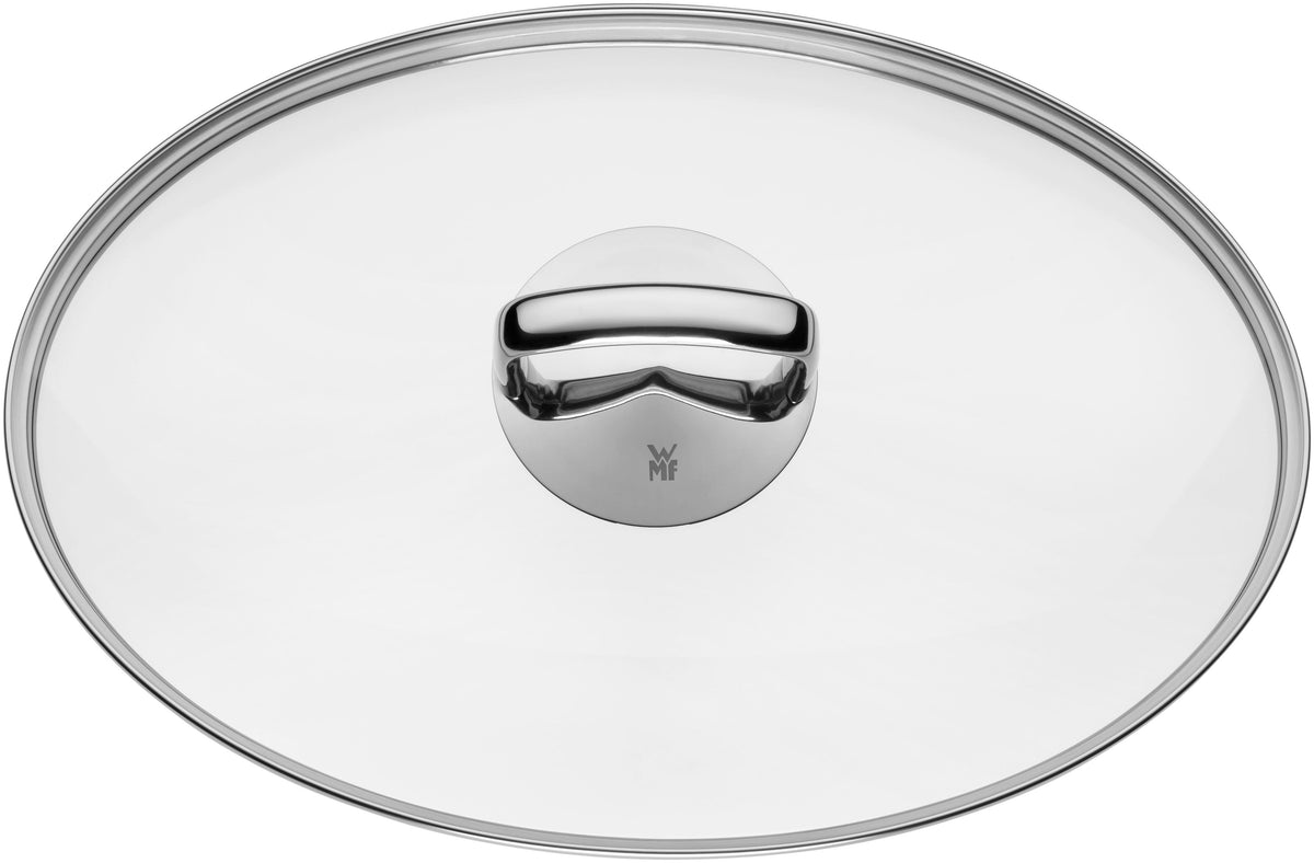 Oversikt over Fusiontec Mineral langpanne oval 36 cm med glasslokk