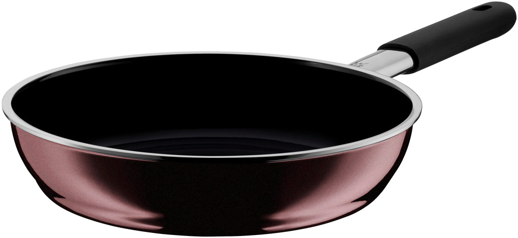Fusiontec Mineral stekepanne 24 cm non-stick rose quartz forfra