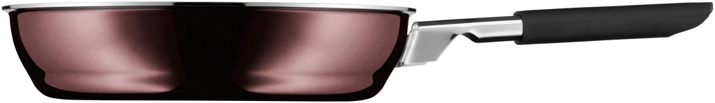 Fusiontec Mineral stekepanne 24 cm non-stick rose quartz detalj av overflate