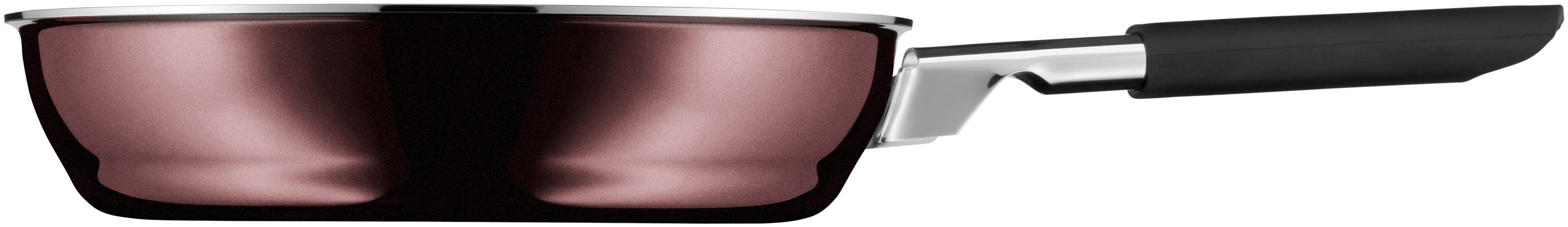 Fusiontec Mineral stekepanne 24 cm non-stick rose quartz detalj av overflate