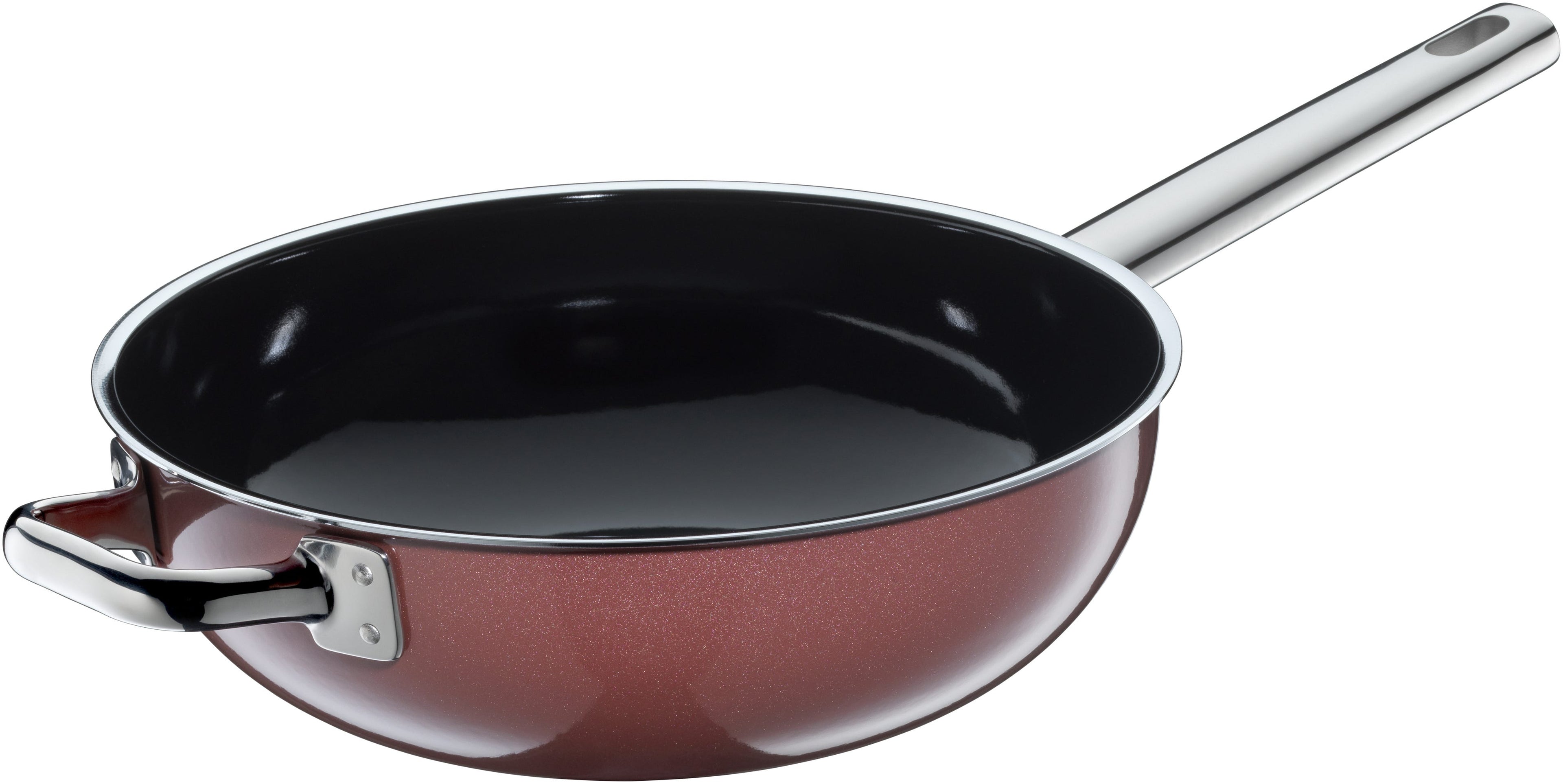Fusiontec Mineral wok med glasslokk 28 cm rose quartz - WMF