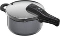 Fusiontec Perfect trykkkoker 22 cm 4,5 L platinum forfra