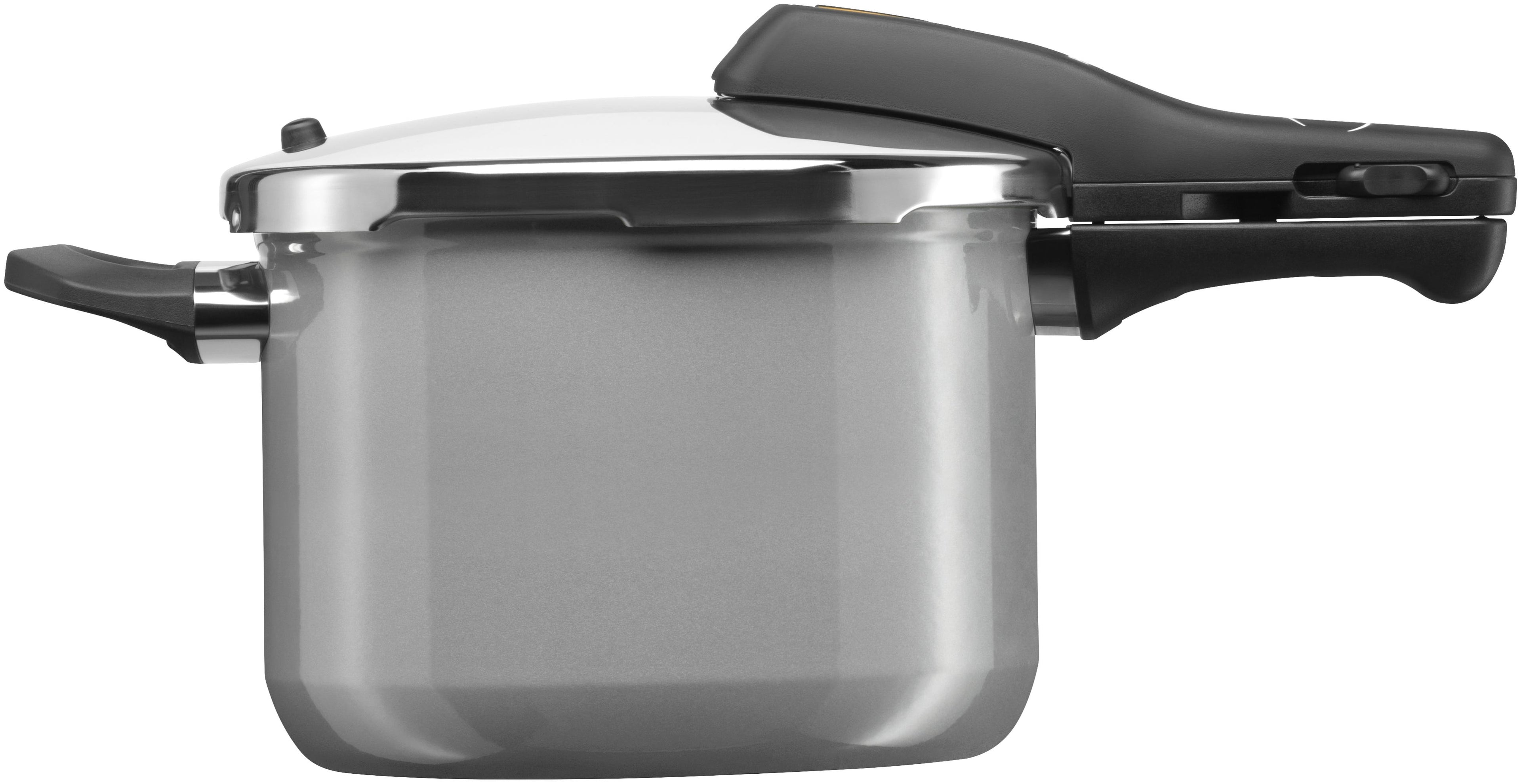 Fusiontec Perfect trykkkoker 22 cm 6,5 L platinum trykkindikator