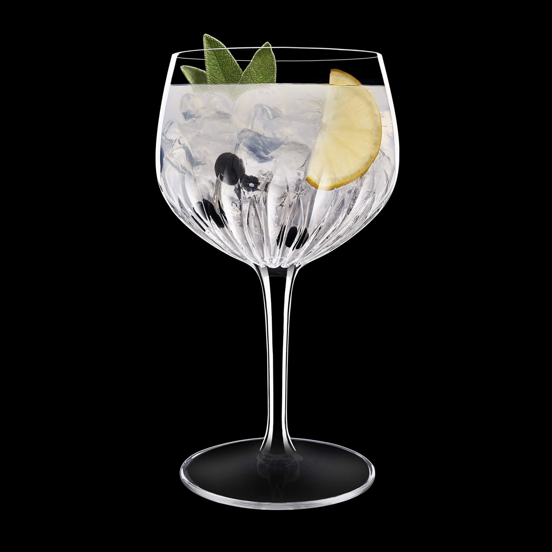 Gin og tonic-glass Mixology 800 ml 4-delt sett krystall bakside