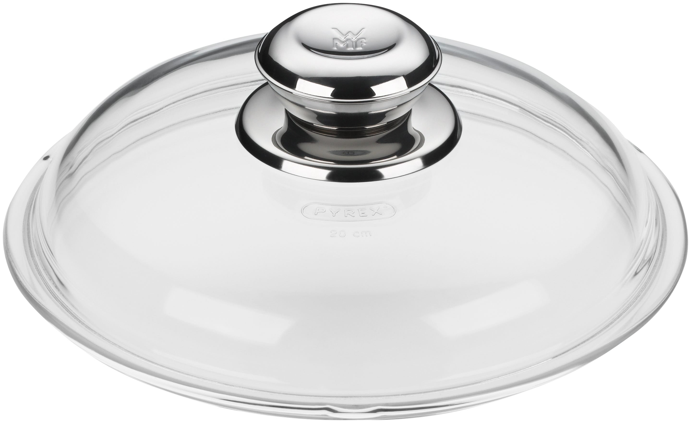 Glasslokk til stekepanne 20 cm borosilikatglass - WMF forfra