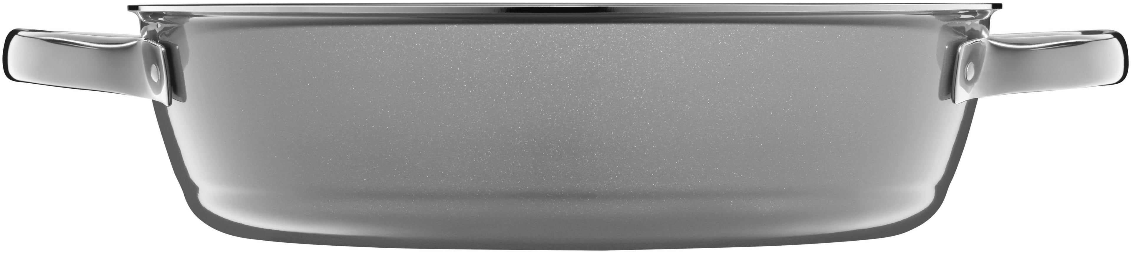 Glasslokk til Sauteringspanne Fusiontec Mineral 24 cm platinum
