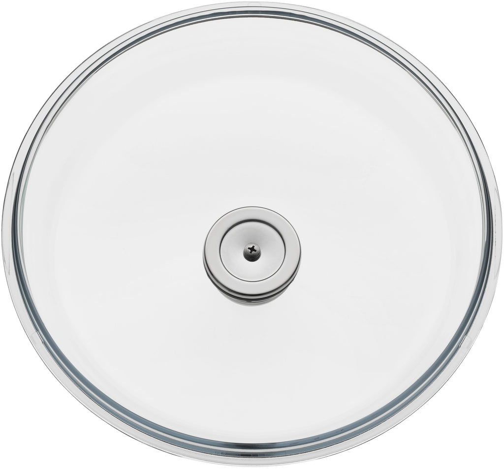 Glasslokk med håndtak i rustfritt stål 24 cm - Silit detalj håndtak
