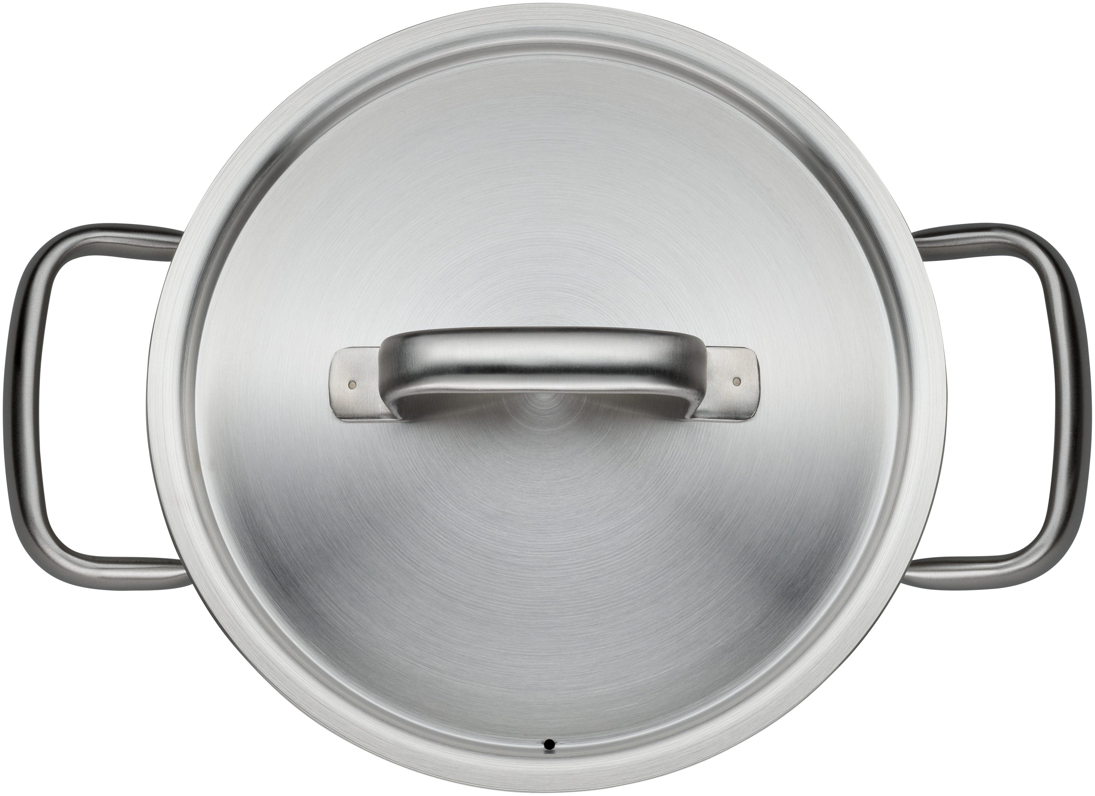 Gourmet Plus gryte med lokk 20 cm rustfritt stål 2,5 L - WMF detalj av håndtak