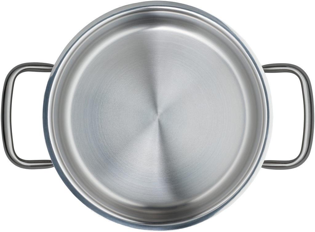 Gourmet Plus gryte med lokk 20 cm rustfritt stål 2,5 L - WMF lokk nærbilde