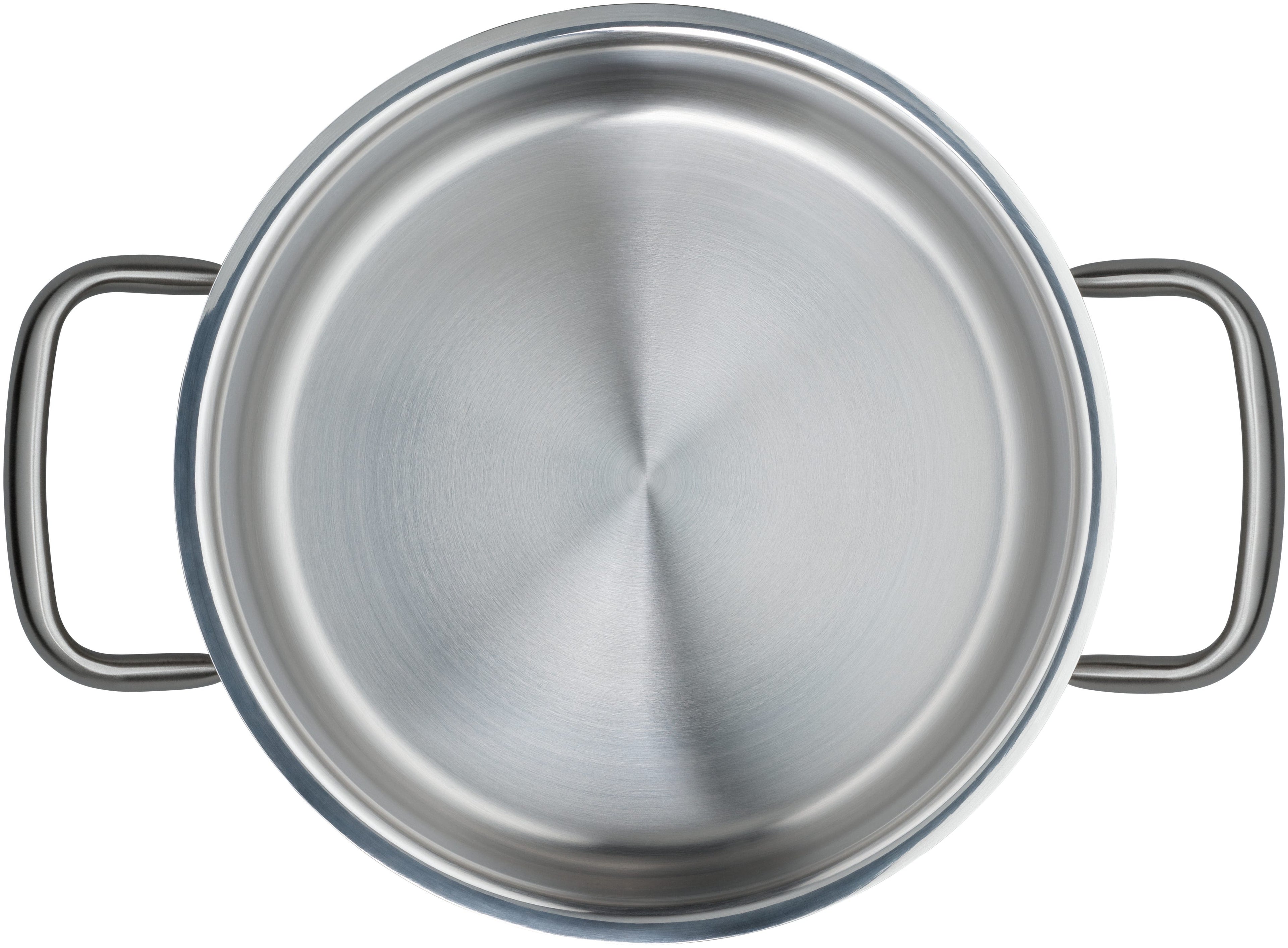 Gourmet Plus gryte med lokk 20 cm rustfritt stål 2,5 L - WMF lokk nærbilde