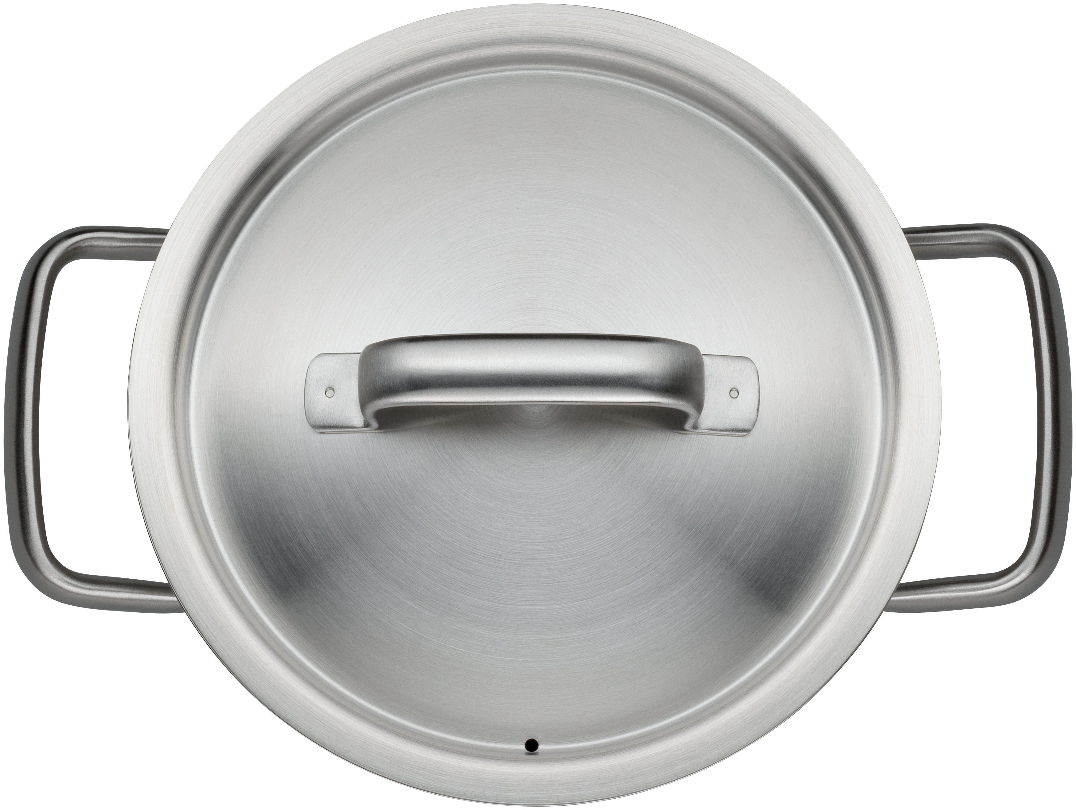 Detaljbilde av Gourmet Plus kjele 16 cm med lokk rustfritt stål