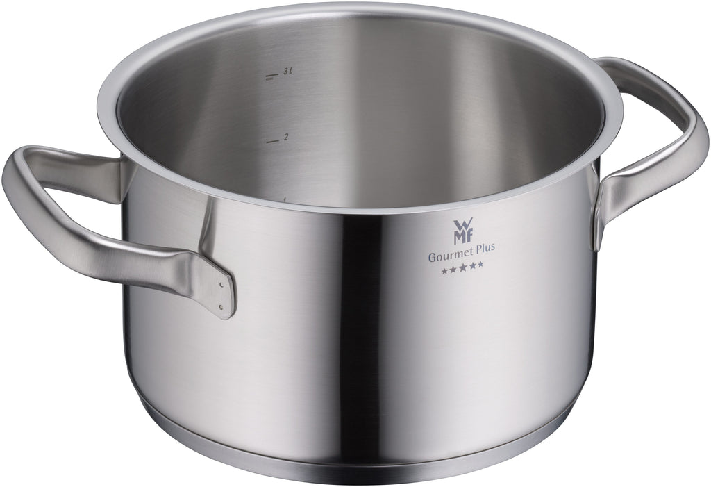 Bunn av Gourmet Plus kjele 20 cm med lokk rustfritt stål