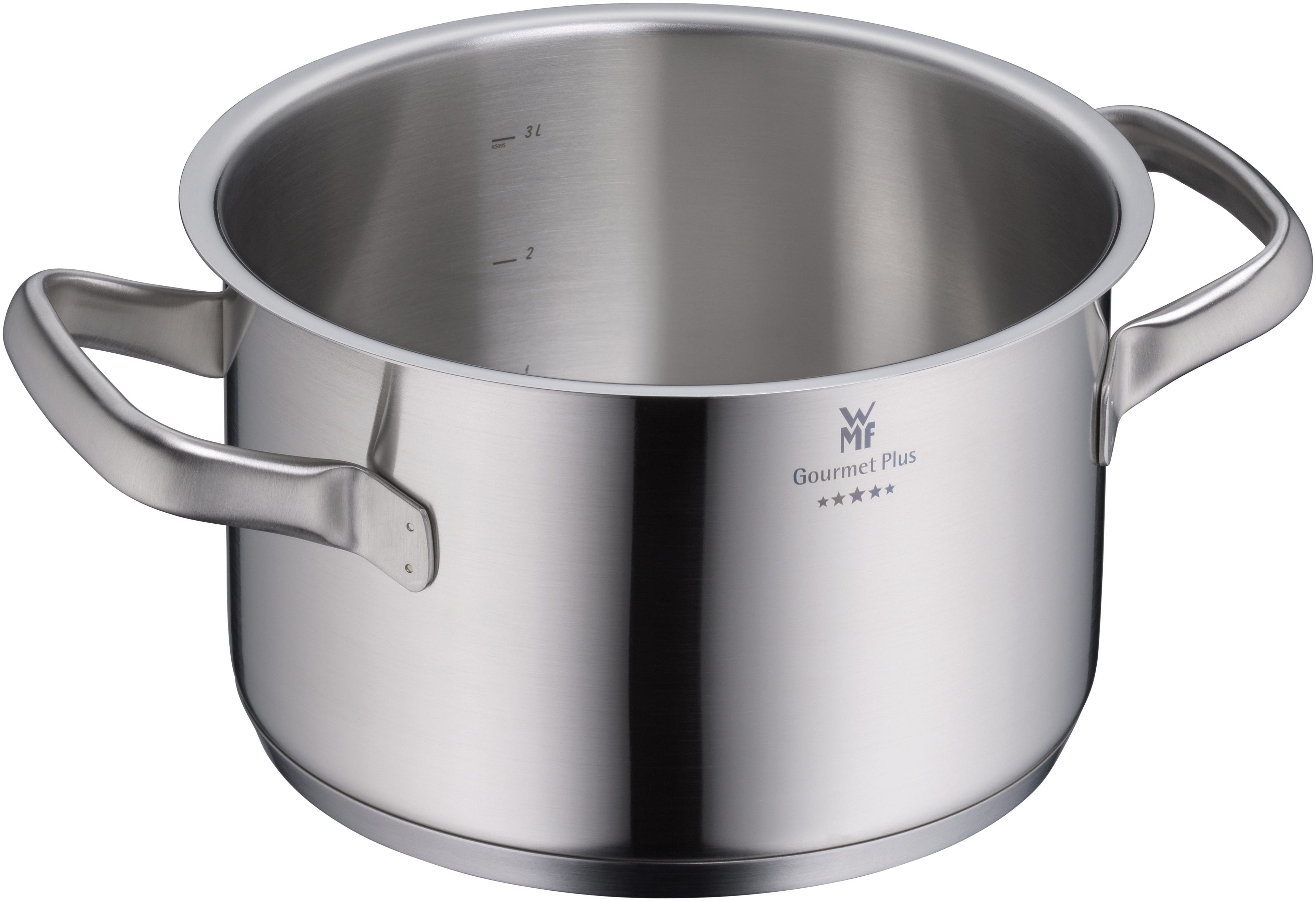 Bunn av Gourmet Plus kjele 20 cm med lokk rustfritt stål
