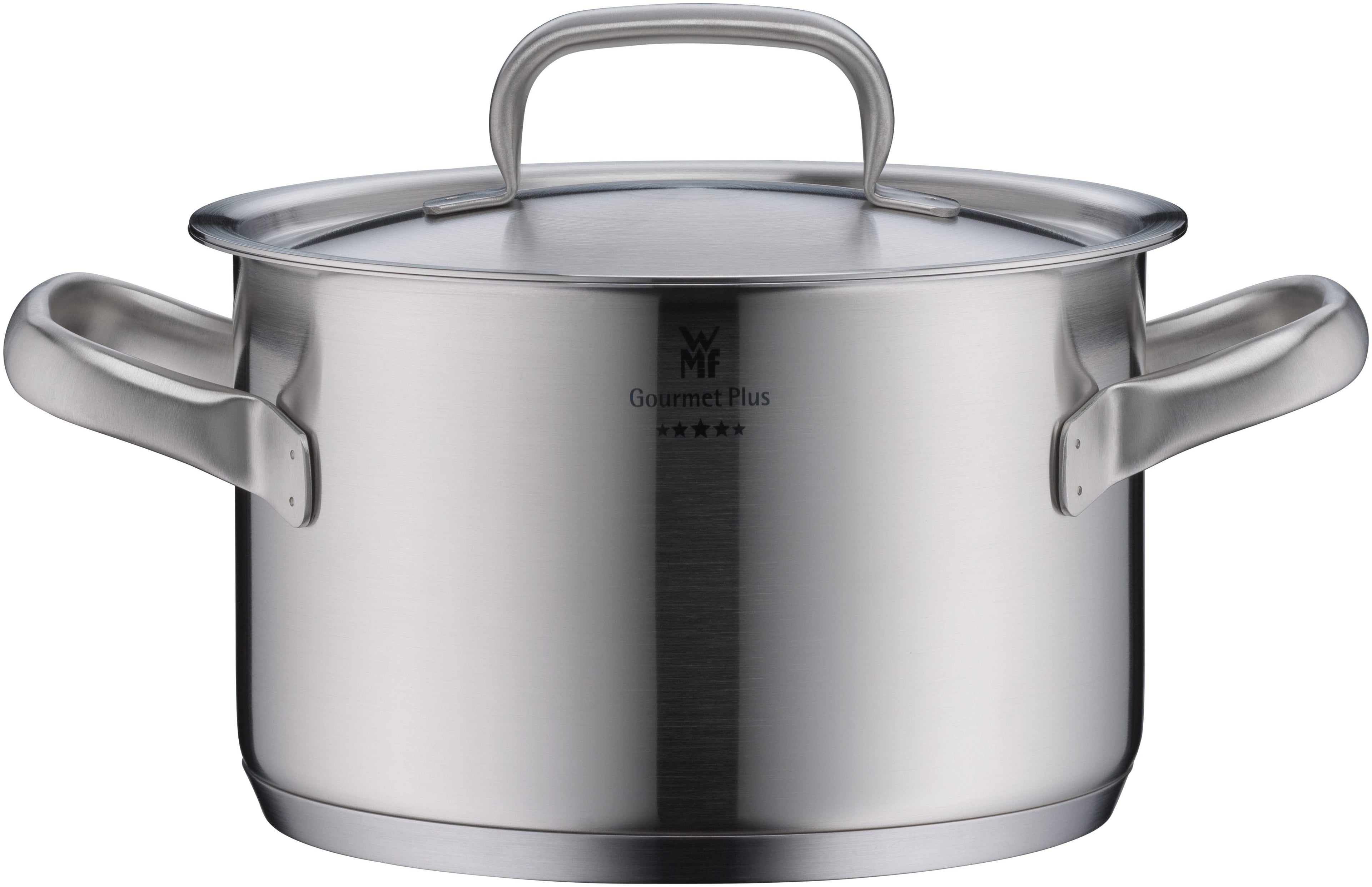 Innvendig måleskala i Gourmet Plus kjele 20 cm med lokk rustfritt stål