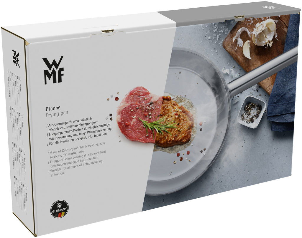 Bred helletut på Gourmet Plus stekepanne 28 cm rustfritt stål induksjon - WMF
