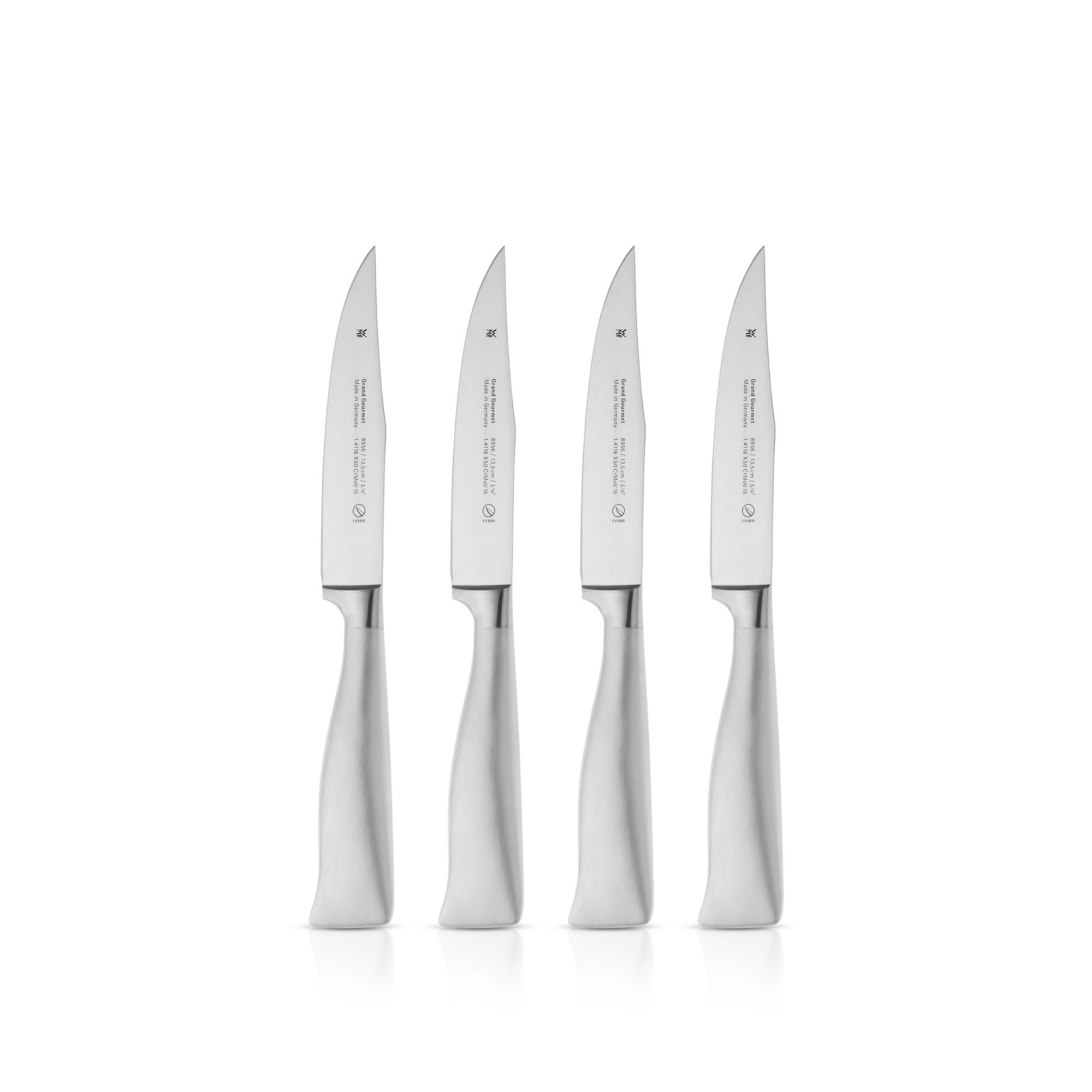 Grand Gourmet steakkniver sett 4 deler smidd spesialstål - WMF forfra