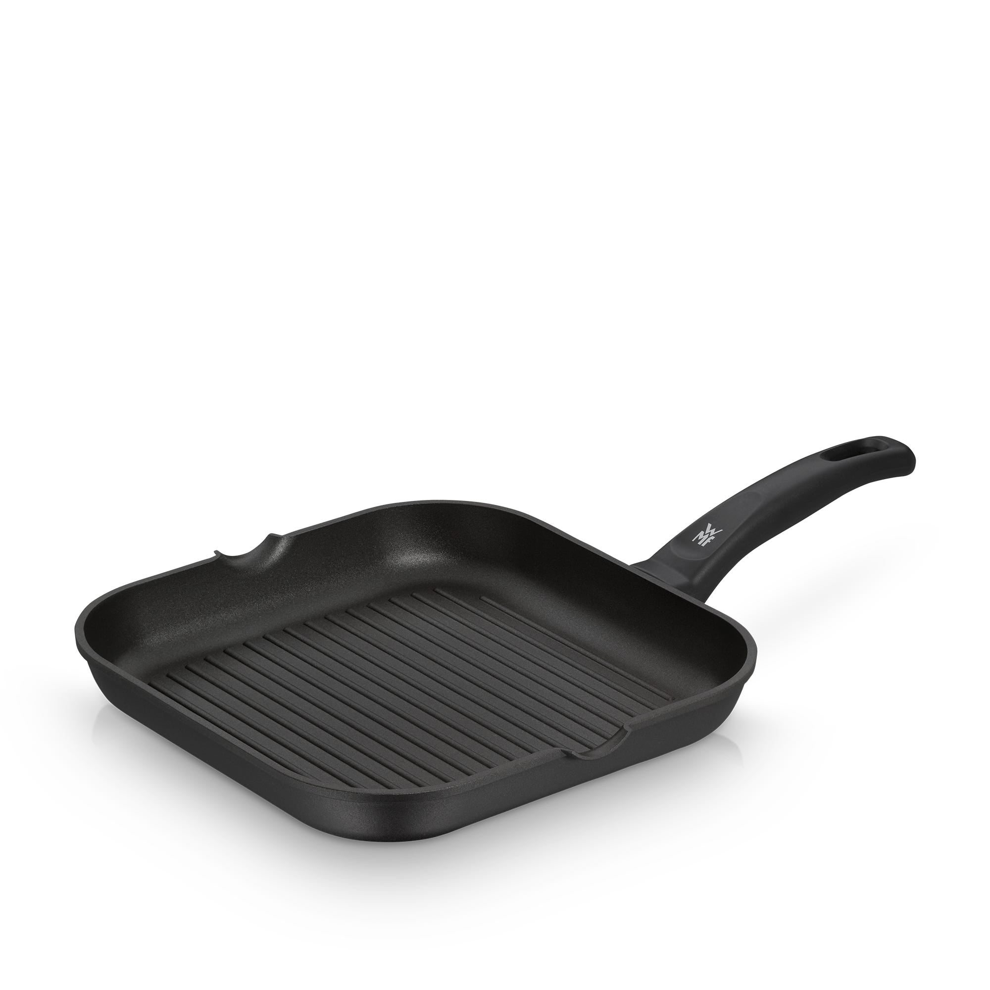 Grillpanne 27 cm aluminiumsstøp non-stick - WMF forfra