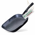 Grillpanne keramisk non-stick Ø28 cm resirkulert aluminium forfra