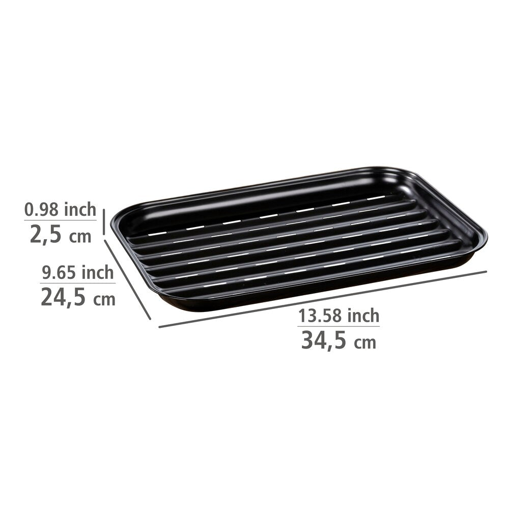Grillskål rustfritt stål svart - Wenko detalj av non-stick belegg