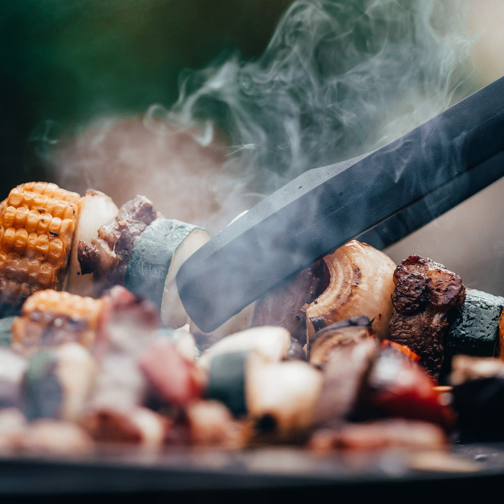 Grilltang svart 32,5 cm varmebestandig - Fackelmann montert