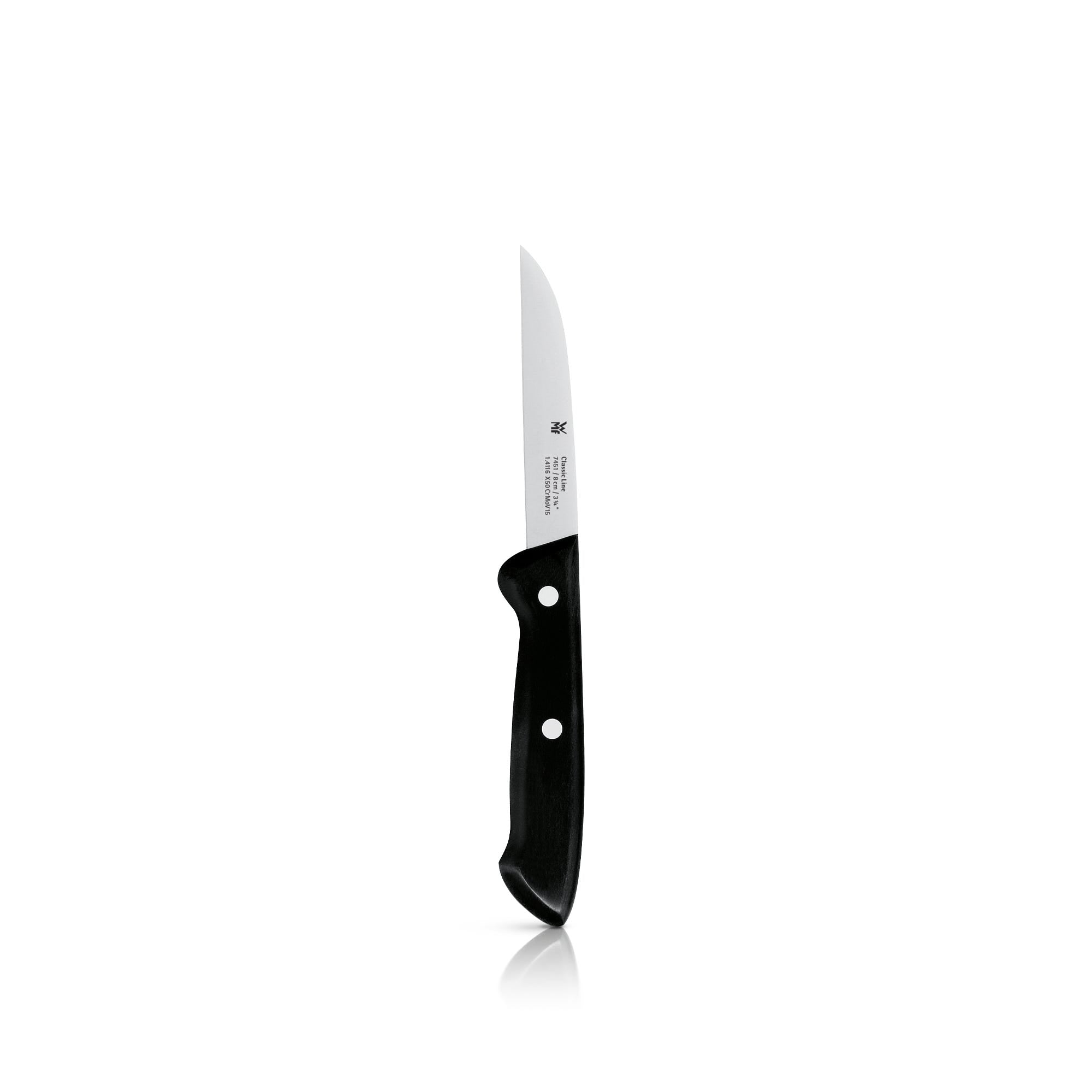 Grønnsakskniv 8 cm Classic Line stål - WMF forfra