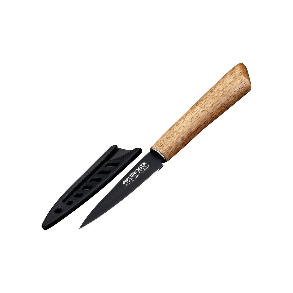Grønnsakskniv Flow 8,5 cm rustfritt stål med non-stick forfra