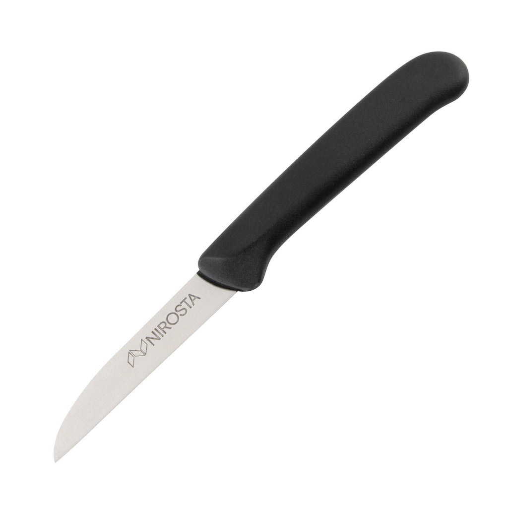 Grønnsakskniv Optima 7,5 cm rustfritt stål - Nirosta forfra