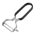 Grønnsaksskreller 12 cm rustfritt stål soft-touch Stanley Rogers forfra
