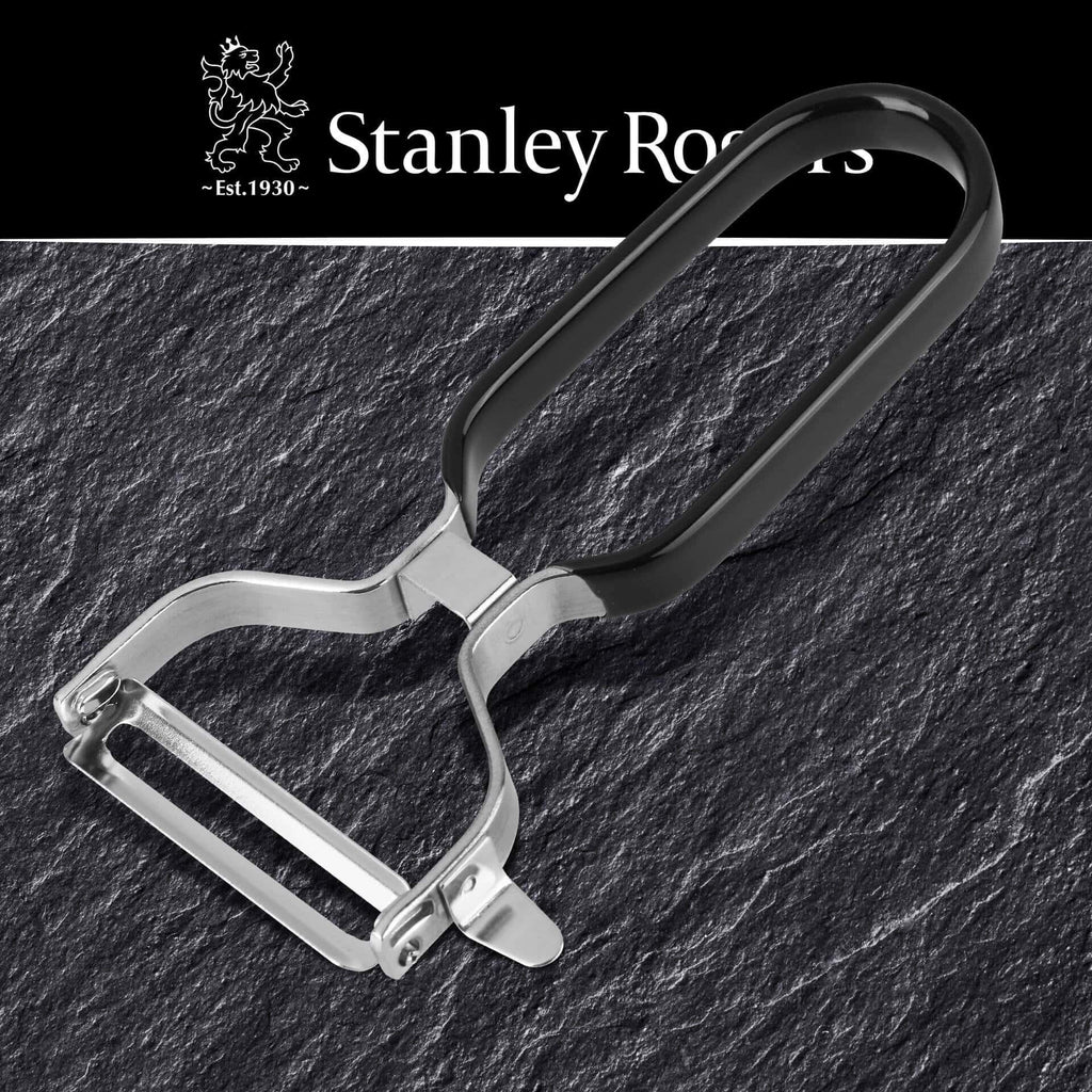 Bakside av Grønnsaksskreller 12 cm rustfritt stål soft-touch Stanley Rogers