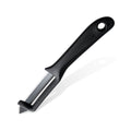 Grønnsaksskreller 18 cm med rustfritt stål-blad fra forfra
