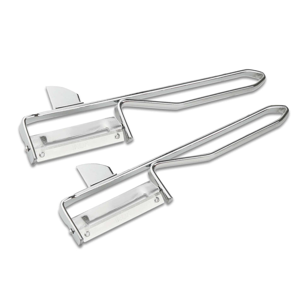 Detalj av Grønnsaksskreller-sett rustfritt stål 15 cm