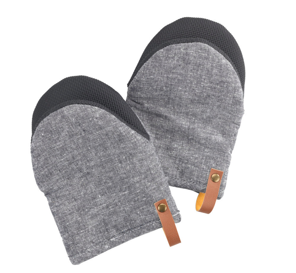 Grytekluter mini neopren grå 2-delt - WENKO forfra
