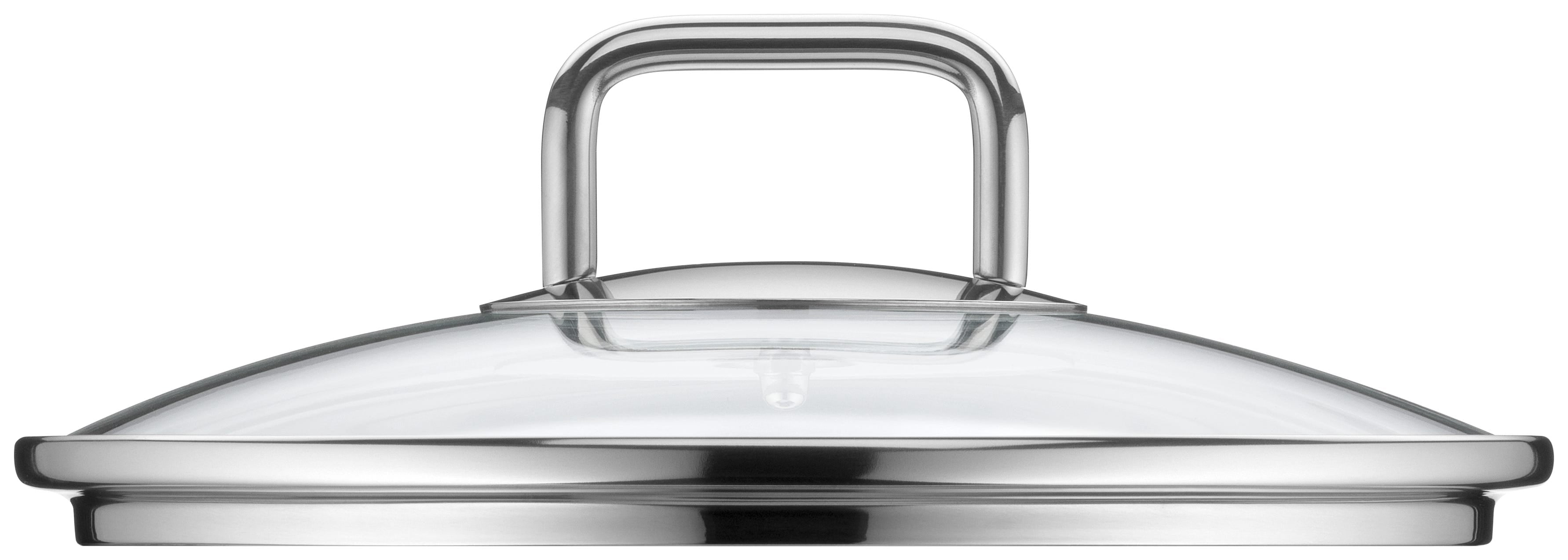 Grytesett 4-delt Extra Cook rustfritt stål induksjon glasslokk alle deler
