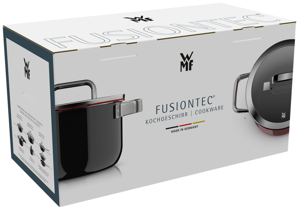 Grytesett 4-delt Fusiontec Mineral Pro black induksjon - WMF emballasje