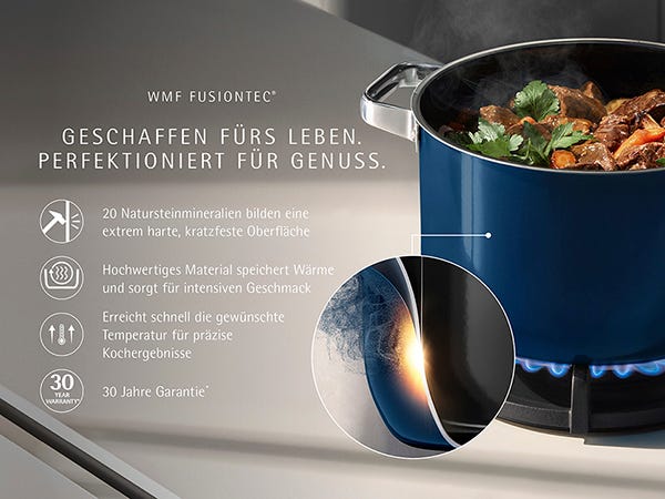 Sidebilde av Grytesett 4-delt Fusiontec Mineral Pro Tim Raue Edition - WMF