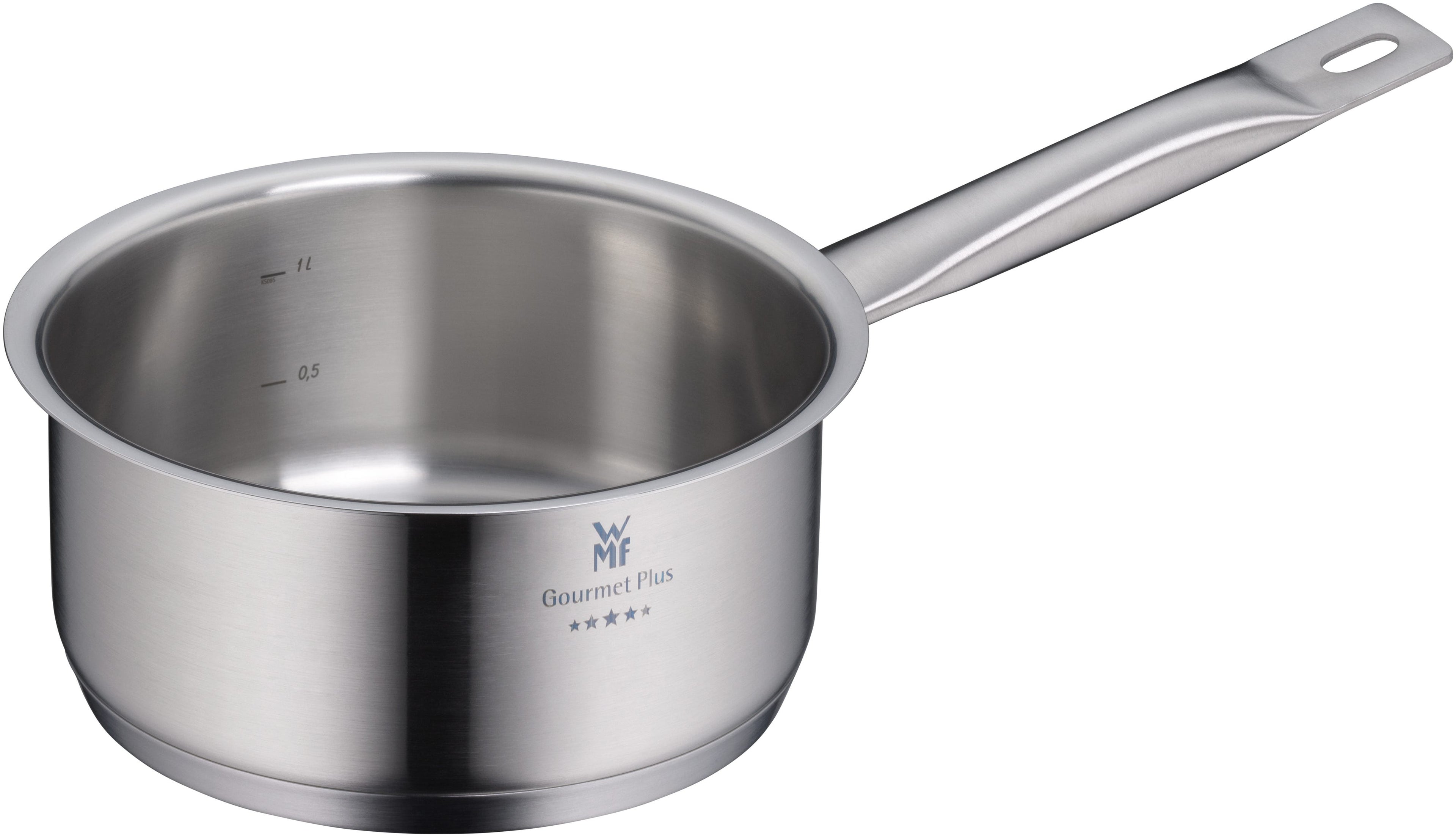 Grytesett 5-delt Gourmet Plus rustfritt stål induksjon stablet