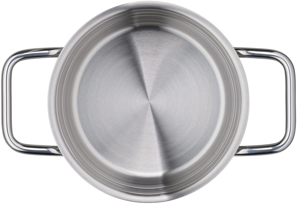 Grytesett mini 4-delt Extra Cook rustfritt stål induksjon - Silit med målmerker