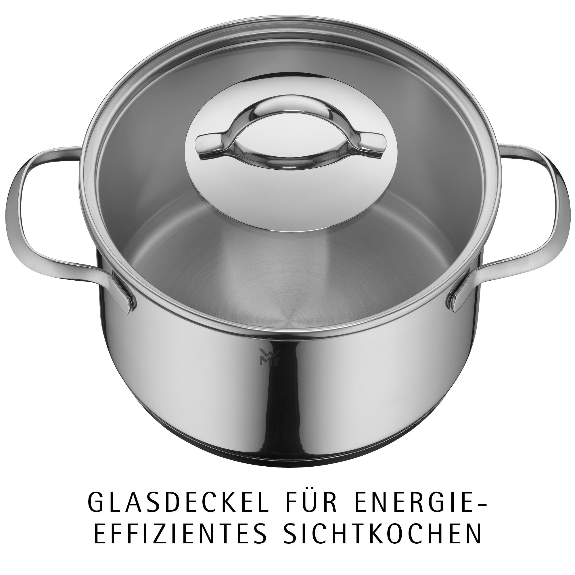Grytesett Provence Plus 5-delt rustfritt stål induksjon - WMF sideprofil