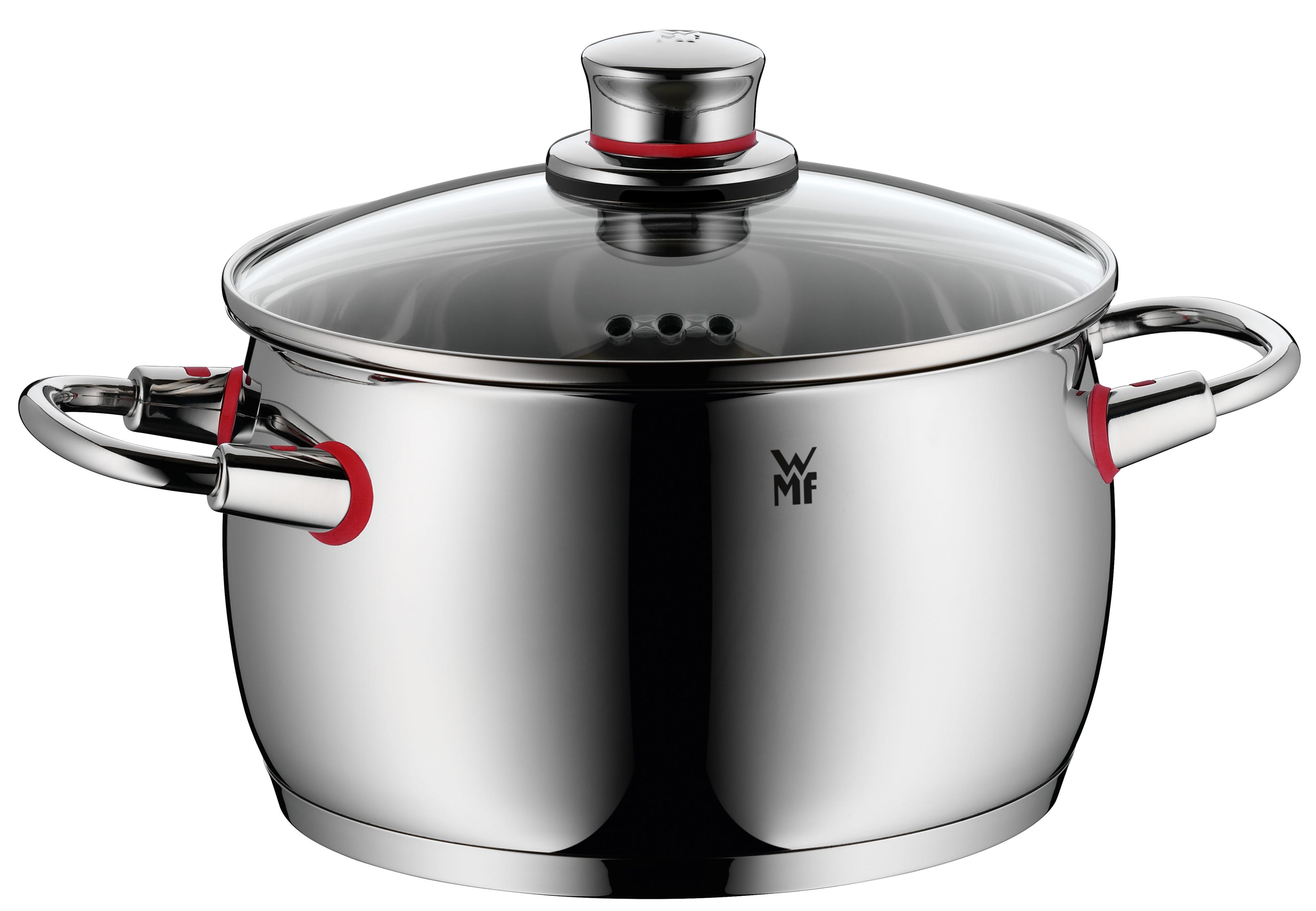 Grytesett Quality One 4-delt rustfritt stål induksjon - WMF bakside