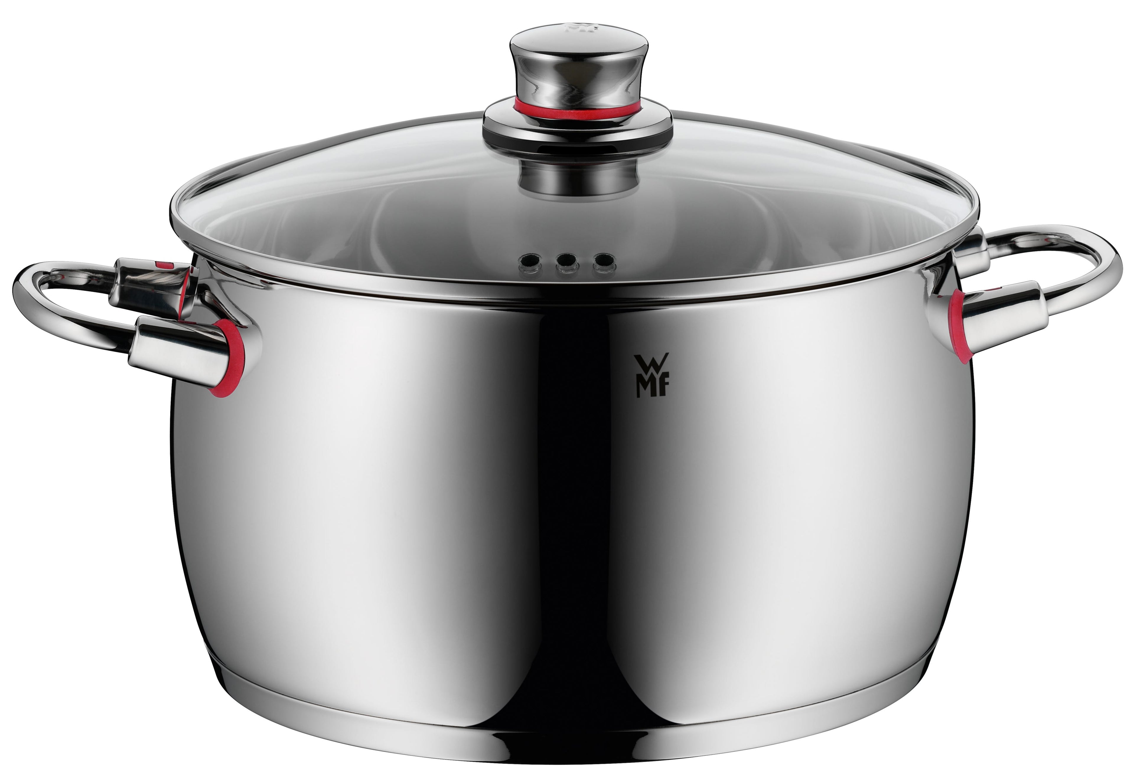 Grytesett Quality One 5-delt rustfritt stål induksjon - WMF bakside